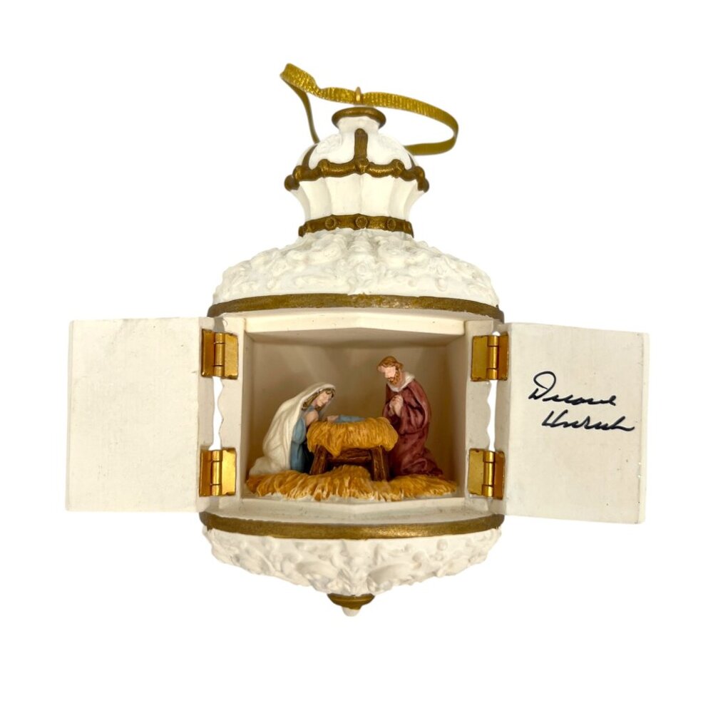 Hallmark "The Christmas Story" Nativity Scene 1999 Keepsake Ornament